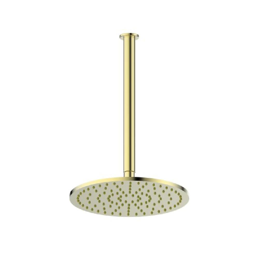 Greens shower Greens Lavish Brass Ceiling Shower | Brushed Brass