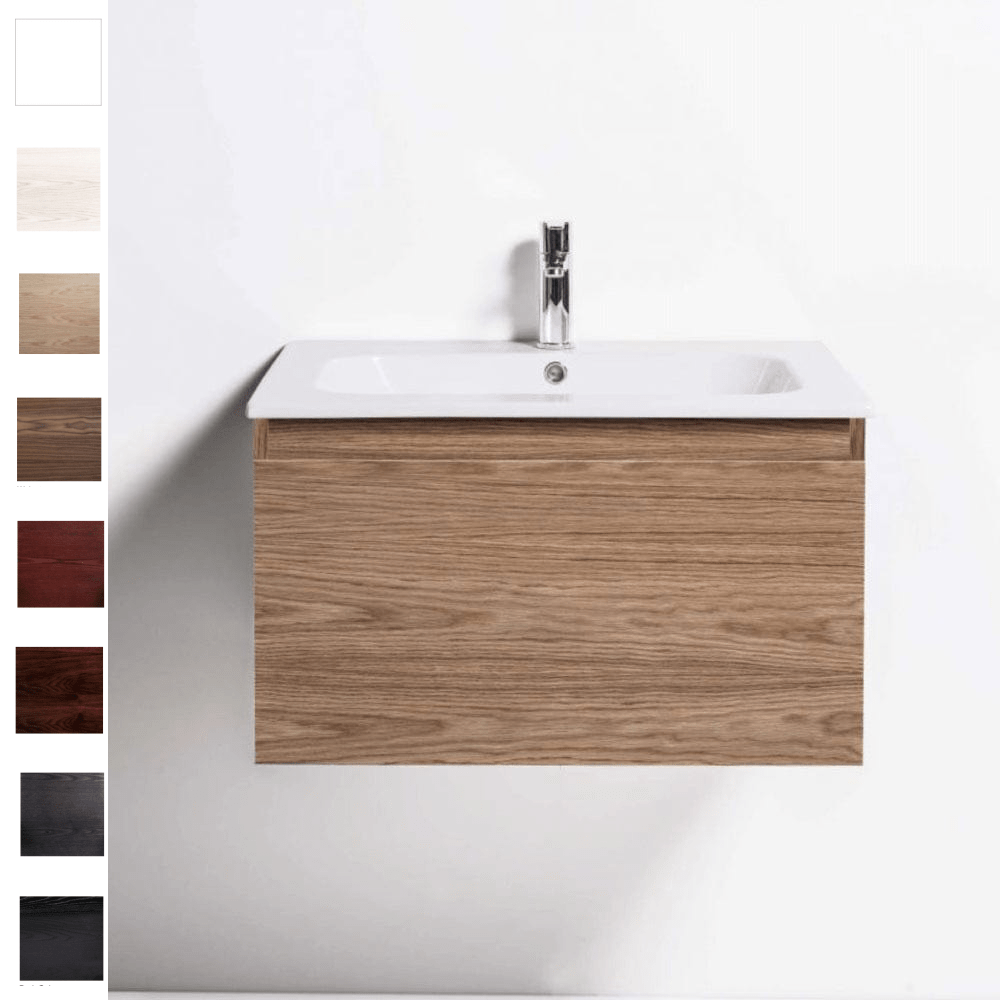 Bath Co Vanity Michel César Qubo 710 Vanity | Single Basin & 1 Drawer