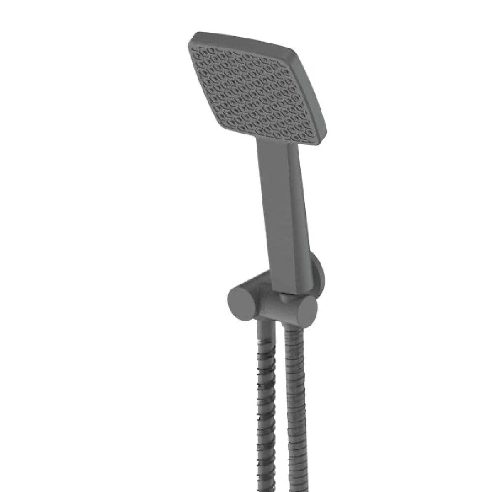 Greens shower Greens Glide Syntra RainBoost® Hand Shower W/Wall Outlet | Gun Metal