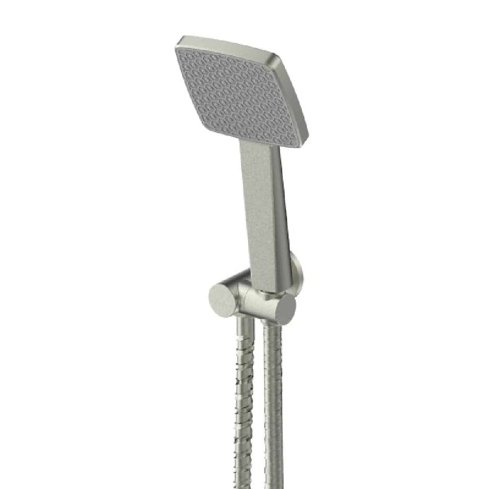 Greens shower Greens Glide Syntra RainBoost® Hand Shower W/Wall Outlet | Brushed Nickel