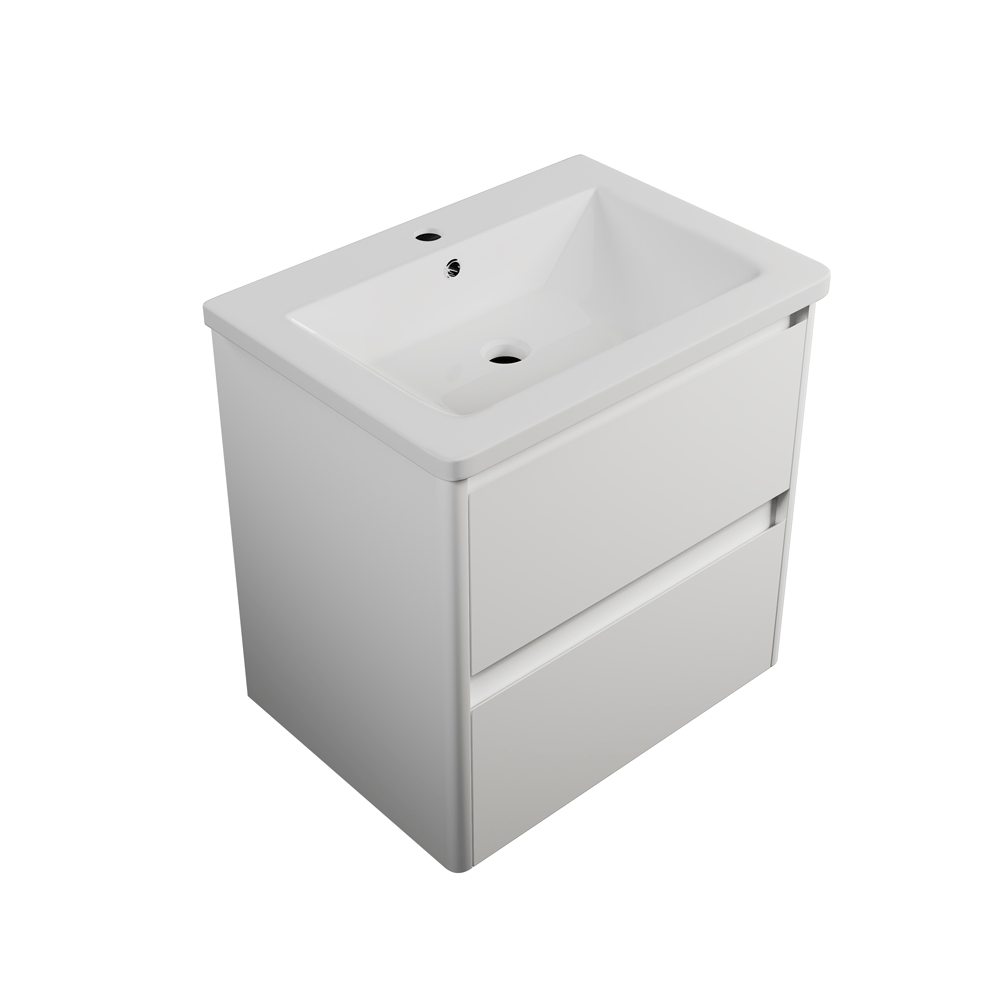 Bath & Co Vanity VCBC Ovo Vanity | 2 Drawer | Ceramic Basin