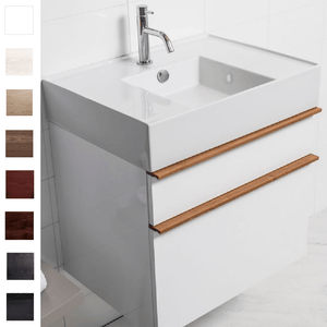 Bath Co Vanity Michel César Twenty 610 Vanity | Single Basin & 2 Drawers