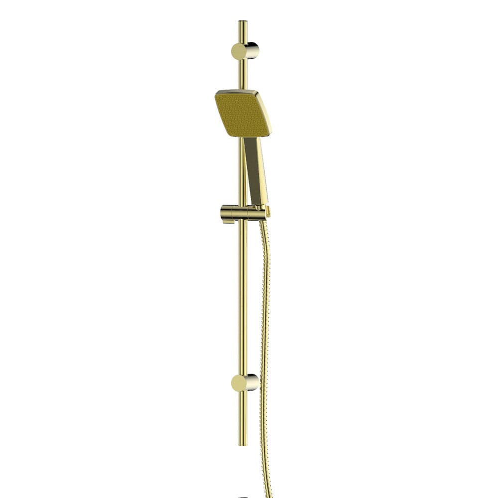 Greens shower Greens Glide Syntra RainBoost® Rail Shower| Brushed Brass