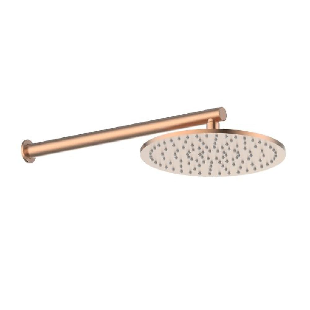 Greens shower Greens Lavish Brass Wall Shower | Brushed Copper