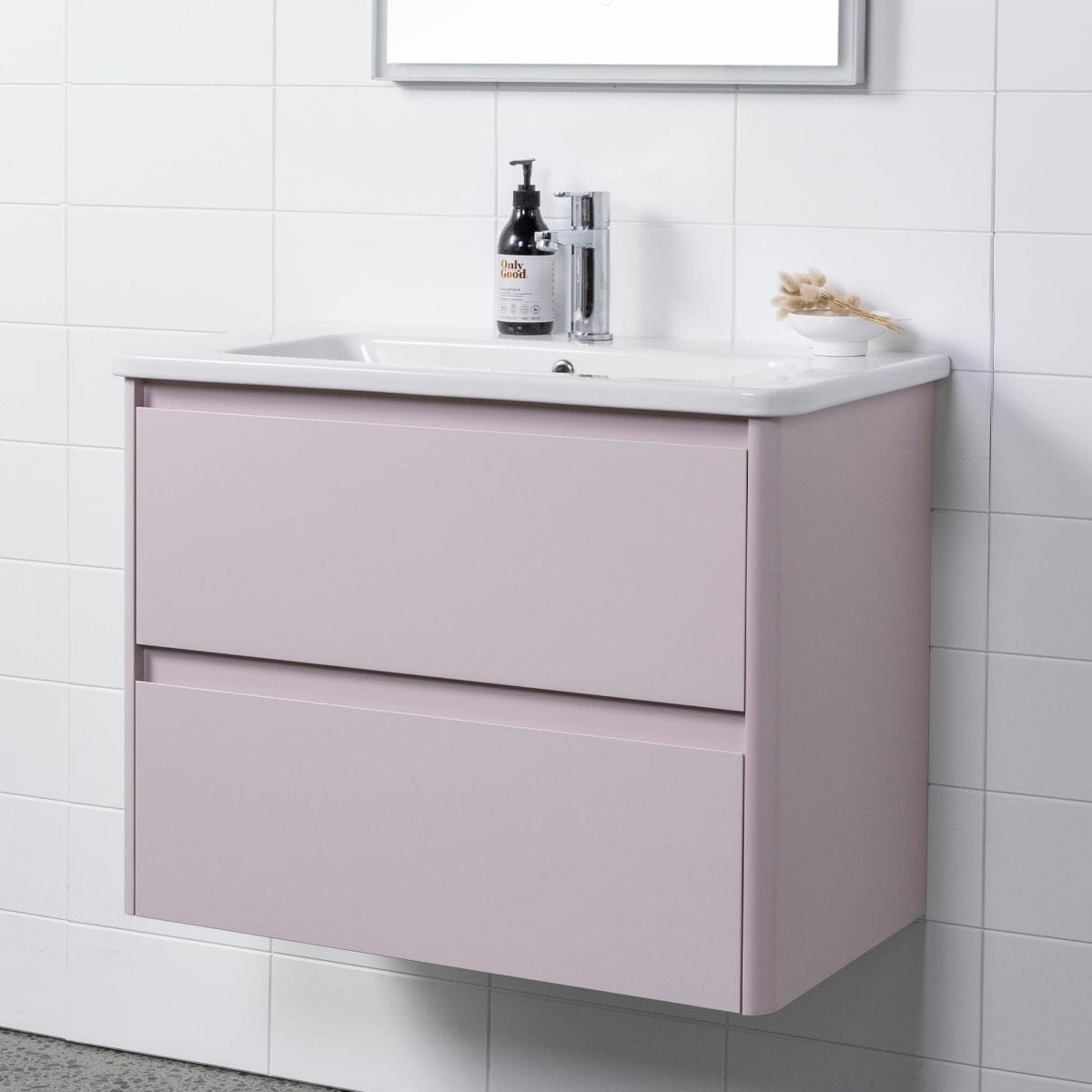 Bath & Co Vanity VCBC Ovo Vanity | 2 Drawer | Ceramic Basin