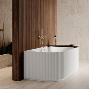 Newtech Bath Newtech Willow Back to Wall Bath 1500mm