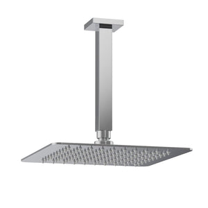 Progetto shower Como Square Ceiling Mount Rainhead | Chrome