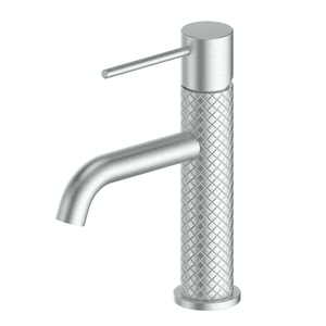 Greens Basin Tap Greens Textura Basin Mixer | Brushed Stainless