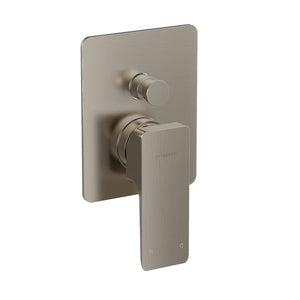 Progetto Shower Mixer Como Diverter Mixer | Brushed Nickel