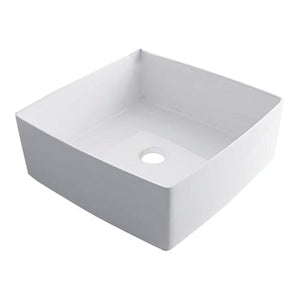 Newtech Basin Newtech Maya Square Slim Vessel Basin