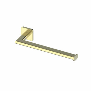 Greens Hand Towel Rail Greens Zuri Hand Towel Holder | Brushed Brass