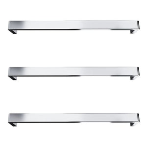 Newtech Heated Towel Bar Newtech Vera Rounded Heated Towel Rail 432mm | Chrome With LT051 (35-105 Watts) Transformer