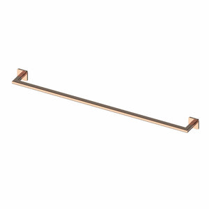 Greens Towel Rail Greens Zuri Single Towel Rail 762mm | Brushed Copper