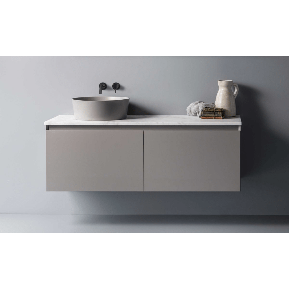 Bath & Co Basin Michel César Happy Hour Slim Counter Top Basin | Cement