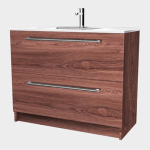 Bath & Co Vanity VCBC Zara 1000 Floor Vanity | 1 Basin + 2 Drawers