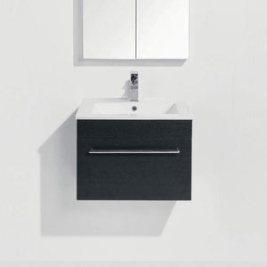 Bath & Co Vanity VCBC Zara 600 Wall-Hung Vanity | 1 Basin + 1 Drawer