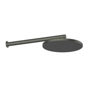 Greens shower Greens Glide RainBoost Wall Shower 250mm | Gunmetal