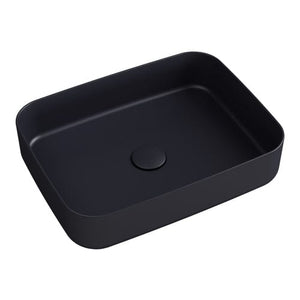 Newtech Basin Newtech Toni Rectangular Vessel Basin | Anthracite Without Pop Up Waste