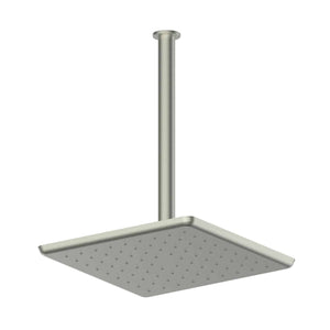 Greens shower Greens Swept Ceiling Shower Shower 280mm | Brushed Nickel